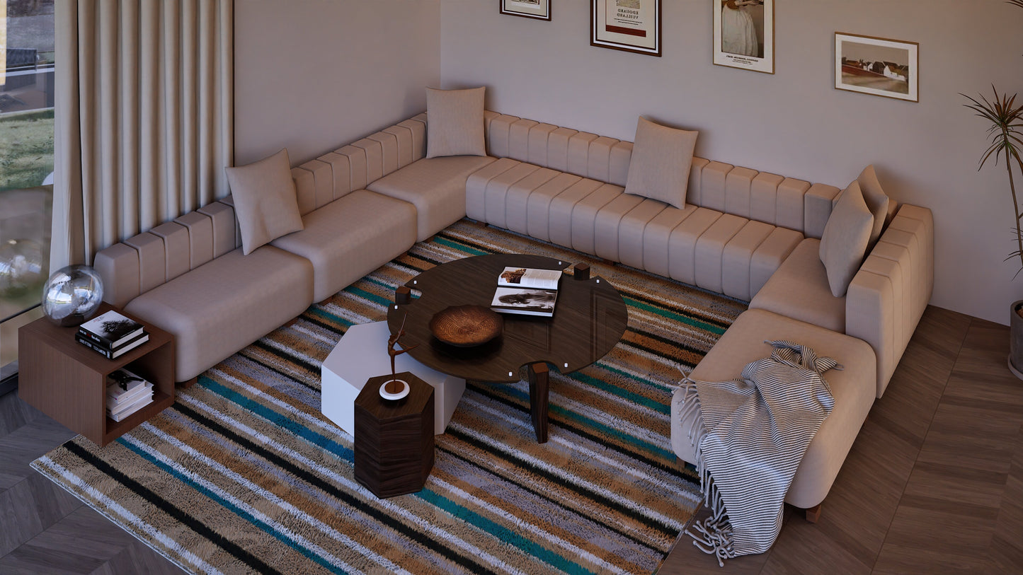 Canapé Panoramique Ultra-confortable et Spacieux - Minotti