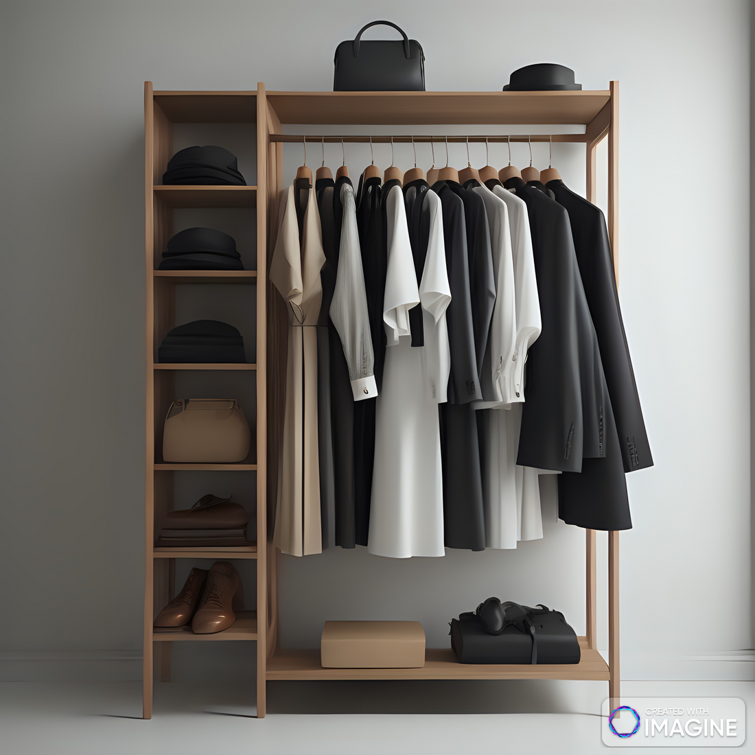 Atmosphère chic - conception dressing