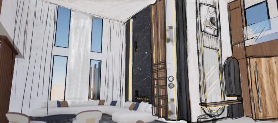 Villa haut de gamme Maroc, conçue par Atmosphère Chic pour MRE et investisseurs européens.