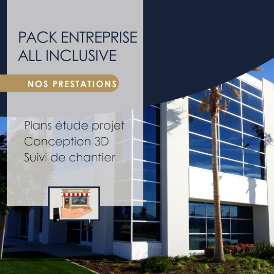 Architecte d'intérieur Entreprise Pack All Inclusive