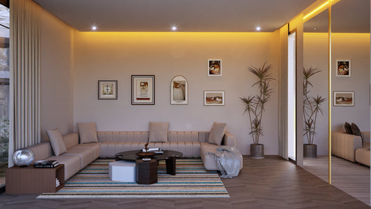 Canapé Panoramique Ultra-confortable et Spacieux - Minotti