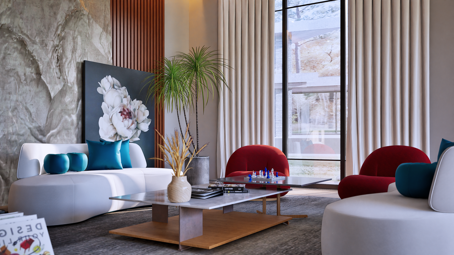Fauteuil Luxueux et Rembourré - Pacha