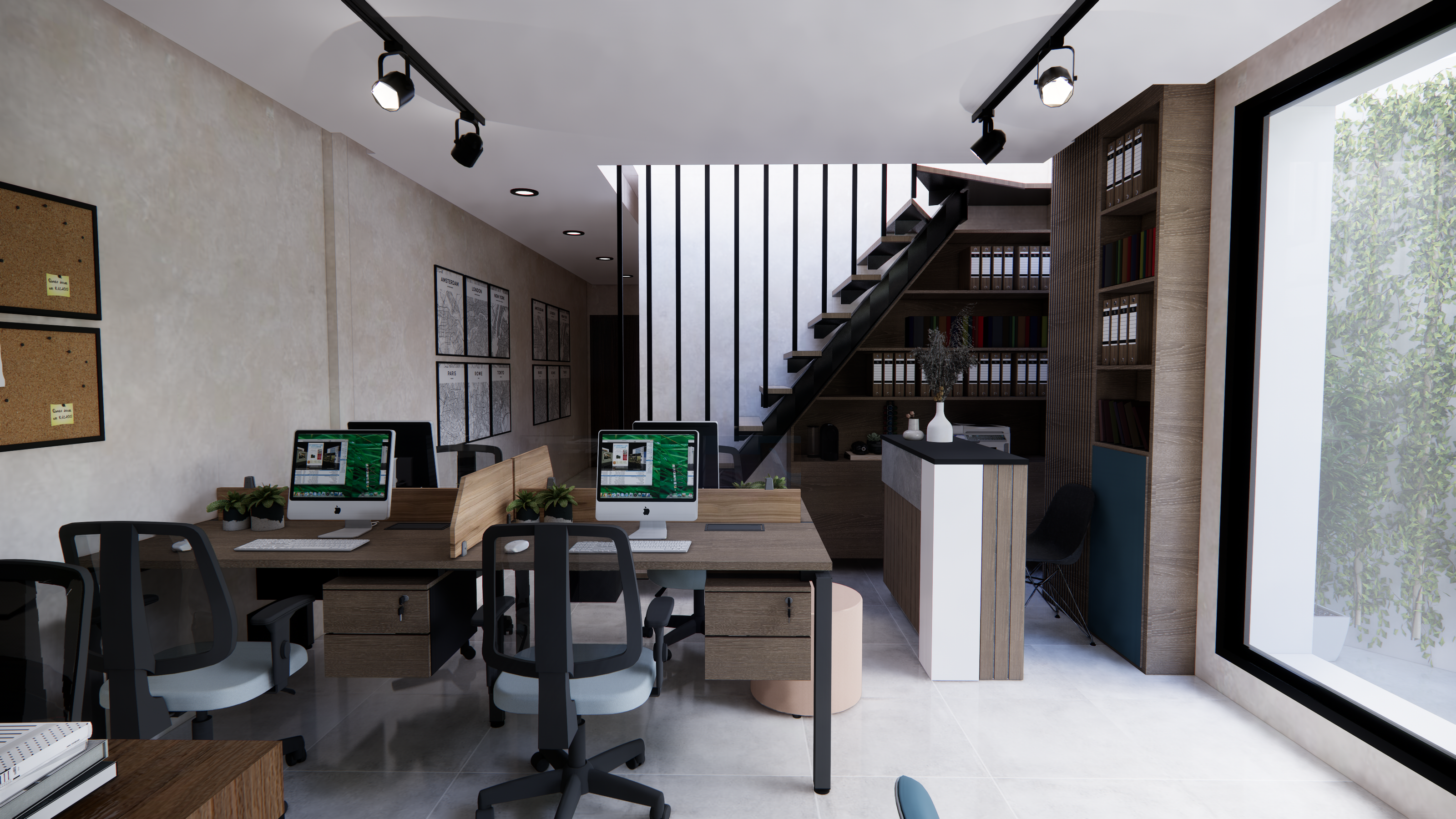 rénovation bureaux entreprise 