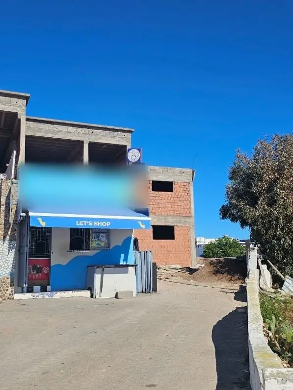Bâtiment du restaurant à El Jadida pendant la construction
