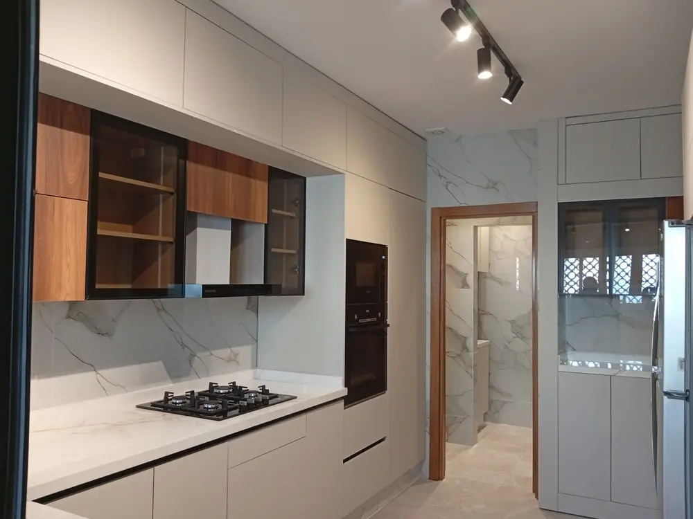 Cuisine livrée, appartement à Casablanca