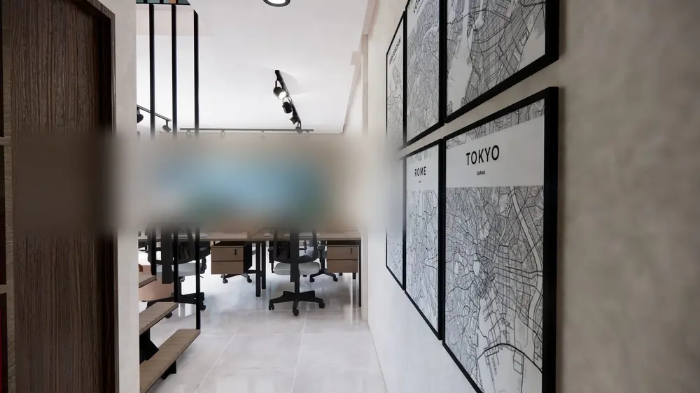 Conception 3D : Bureaux d’un cabinet de conseil, Bureaux, Casablanca